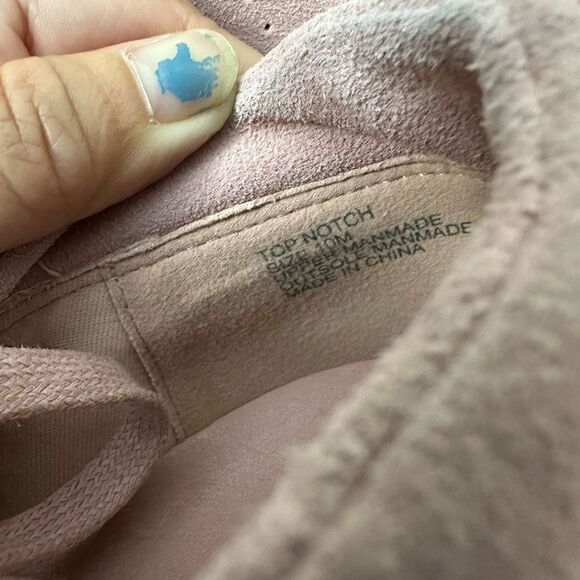 MATISSE "TOP NOTCH" Faux Suede LACE-UP Pink Sneakers  WOMEN'S SIZE 10 M - Picture 7 of 7